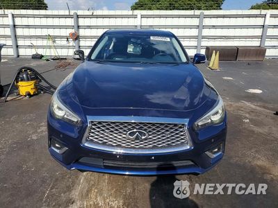 Piąte zdjęcie samochodu w środku: 2021 INFINITI Q50 LUXE VIN:JN1EV7BP0MM704002 - miniatura
