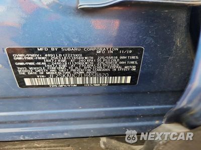 Zdjęcie 13 z 13 samochodu: 2020 SUBARU FOREST 2.5 VIN:JF2SKAUC7LH458820 - miniatura