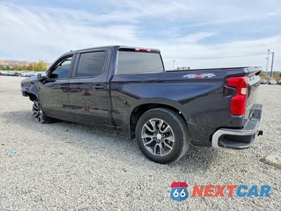 Drugie zdjęcie samochodu z przodu: 2022 CHEVROLET SILVERADO K1500 LT VIN:1GCUDDED7NZ584361 - miniatura