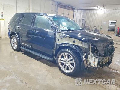 Czwarte zdjęcie samochodu z boku: 2017 FORD EXPLORER LIMITED VIN:1FM5K8F87HGB76232 - miniatura