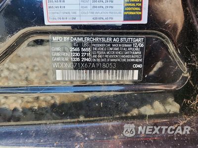 Zdjęcie 12 z 12 samochodu: 2007 MERCEDES-BENZ S 550 VIN:WDDNG71X67A118053 - miniatura