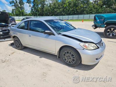 Czwarte zdjęcie samochodu z boku: 2004 HONDA CIVIC LX VIN:1HGEM22574L063536 - miniatura