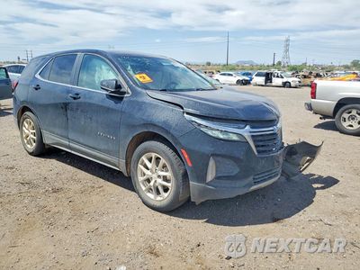 Czwarte zdjęcie samochodu z boku: 2022 CHEVROLET EQUINOX LT VIN:2GNAXTEV7N6110443 - miniatura