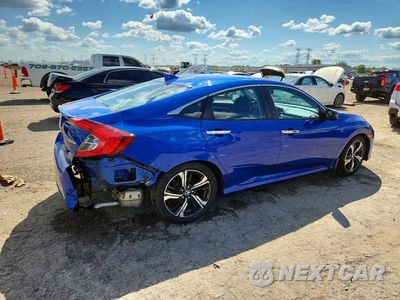Trzecie zdjęcie samochodu z tyłu: 2016 HONDA CIVIC TOURING VIN:19XFC1F93GE036103 - miniatura