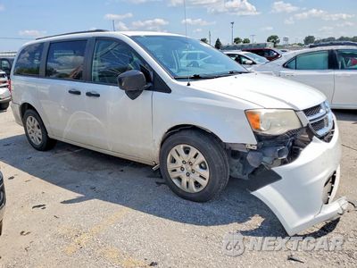 Czwarte zdjęcie samochodu z boku: 2019 DODGE GRAND CARAVAN SE VIN:2C4RDGBG1KR779111 - miniatura