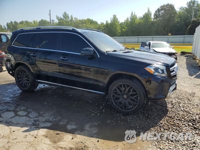 Czwarte zdjęcie samochodu z boku: 2017 MERCEDES-BENZ GLS 450 4MATIC VIN:4JGDF6EE3HA886727 - miniatura