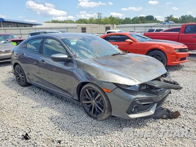 Czwarte zdjęcie samochodu z boku: 2021 HONDA CIVIC SPORT VIN:SHHFK7H48MU404562 - miniatura