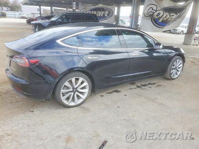 Trzecie zdjęcie samochodu z tyłu: 2019 TESLA MODEL 3 VIN:5YJ3E1EB2KF408468 - miniatura