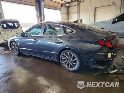Drugie zdjęcie samochodu z przodu: 2020 HYUNDAI SONATA LIMITED VIN:5NPEH4J23LH025701 - miniatura