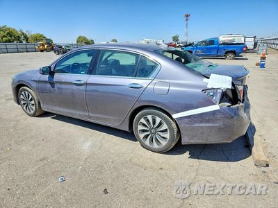 Drugie zdjęcie samochodu z przodu: 2014 HONDA ACCORD HYBRID EXL VIN:1HGCR6F51EA006045 - miniatura
