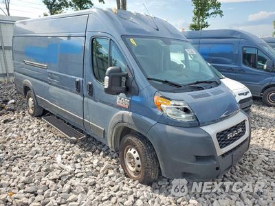 Czwarte zdjęcie samochodu z boku: 2021 RAM PROMASTER 3500 DELIVERY VAN VIN:3C6FRVJG9ME503166 - miniatura