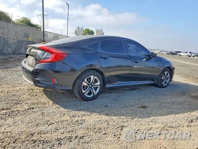 Trzecie zdjęcie samochodu z tyłu: 2016 HONDA CIVIC LX VIN:2HGFC2F53GH512620 - miniatura
