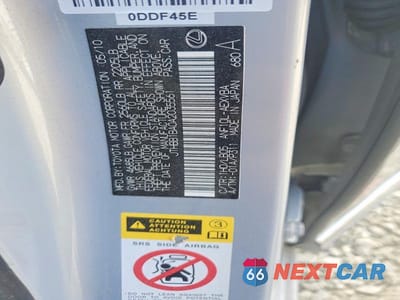 Zdjęcie 13 z 13 samochodu: 2010 LEXUS HS 250H VIN:JTHBB1BA0A2035561 - miniatura
