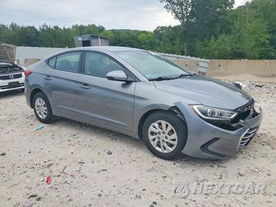 Czwarte zdjęcie samochodu z boku: 2018 HYUNDAI ELANTRA SE VIN:KMHD74LF5JU446946 - miniatura