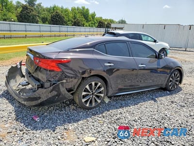 Trzecie zdjęcie samochodu z tyłu: 2016 NISSAN MAXIMA 3.5 SR VIN:1N4AA6AP1GC393120 - miniatura