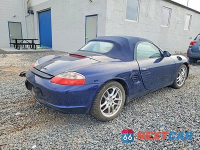Trzecie zdjęcie samochodu z tyłu: 2004 PORSCHE BOXSTER VIN:WP0CA29844U621447 - miniatura