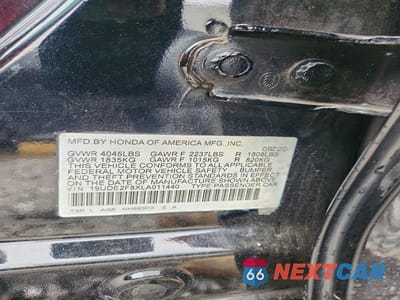 Zdjęcie 12 z 12 samochodu: 2020 ACURA ILX PREMIUM A-SPEC VIN:19UDE2F8XLA011440 - miniatura