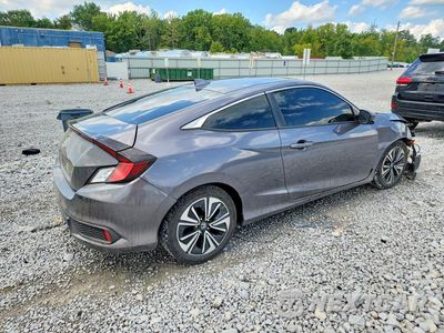 Trzecie zdjęcie samochodu z tyłu: 2016 HONDA CIVIC EX VIN:2HGFC3B30GH351511 - miniatura