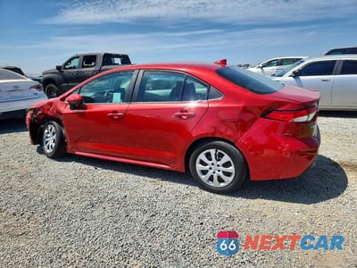 Drugie zdjęcie samochodu z przodu: 2020 TOYOTA COROLLA LE VIN:5YFEPRAE6LP140192 - miniatura