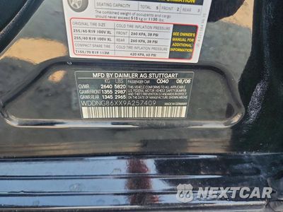 Zdjęcie 12 z 12 samochodu: 2009 MERCEDES-BENZ S 550 4MATIC VIN:WDDNG86XX9A257409 - miniatura