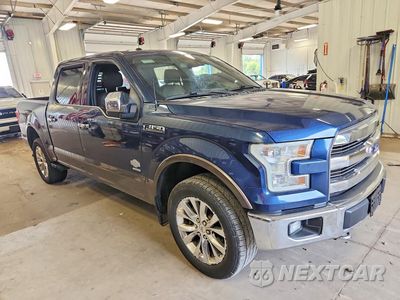 Czwarte zdjęcie samochodu z boku: 2015 FORD F150 SUPERCREW VIN:1FTEW1EG8FFB83394 - miniatura