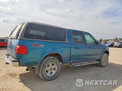 Trzecie zdjęcie samochodu z tyłu: 2001 FORD F150 SUPERCREW VIN:1FTRW08L61KE24647 - miniatura