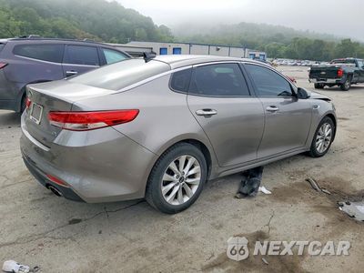 Trzecie zdjęcie samochodu z tyłu: 2018 KIA OPTIMA EX VIN:5XXGU4L38JG216193 - miniatura