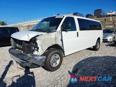 Drugie zdjęcie samochodu z przodu: 2019 CHEV EXPRESS CA VIN:1GAZGPFG9K1257549 - miniatura