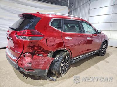 Trzecie zdjęcie samochodu z tyłu: 2020 NISSAN ROGUE SL VIN:5N1AT2MV3LC771533 - miniatura