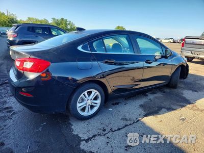 Trzecie zdjęcie samochodu z tyłu: 2017 CHEVROLET CRUZE LT VIN:1G1BE5SM6H7256145 - miniatura