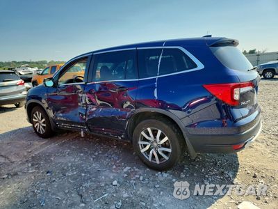 Drugie zdjęcie samochodu z przodu: 2019 HONDA PILOT EX VIN:5FNYF5H38KB045740 - miniatura