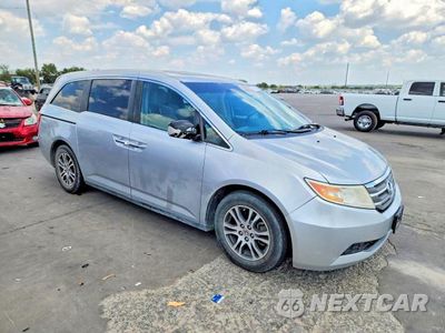 Czwarte zdjęcie samochodu z boku: 2013 HONDA ODYSSEY EXL VIN:5FNRL5H63DB054145 - miniatura