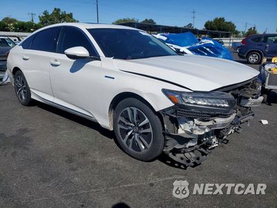Czwarte zdjęcie samochodu z boku: 2021 HONDA ACCORD HYBRID EXL VIN:1HGCV3F5XMA006926 - miniatura