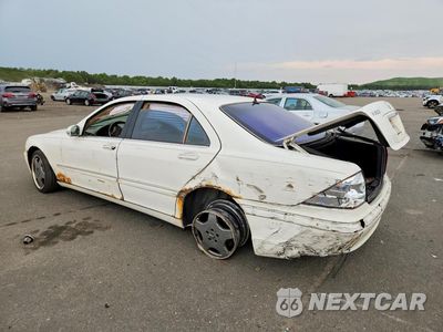 Drugie zdjęcie samochodu z przodu: 2002 MERCEDES-BENZ S 500 VIN:WDBNG75J02A262804 - miniatura