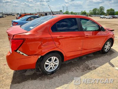 Trzecie zdjęcie samochodu z tyłu: 2012 CHEVROLET SONIC LS VIN:1G1JA5SH6C4156485 - miniatura