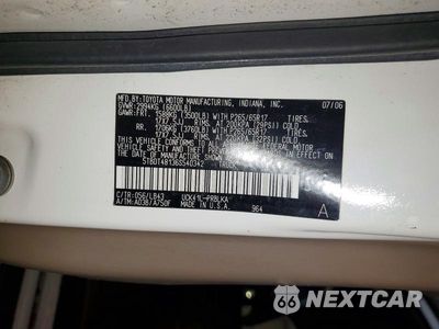 Zdjęcie 12 z 12 samochodu: 2006 TOYOTA TUNDRA DOUBLE CAB LIMITED VIN:5TBDT48136S540342 - miniatura