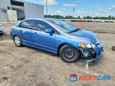 Czwarte zdjęcie samochodu z boku: 2007 HONDA CIVIC LX VIN:2HGFA16507H513949 - miniatura