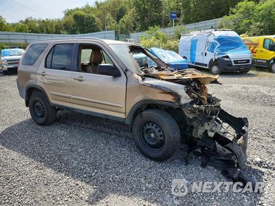Czwarte zdjęcie samochodu z boku: 2004 HONDA CR-V LX VIN:SHSRD68444U206508 - miniatura