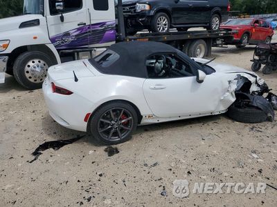 Trzecie zdjęcie samochodu z tyłu: 2018 MAZDA MX-5 MIATA GRAND TOURING VIN:JM1NDAD74J0200839 - miniatura