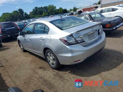 Drugie zdjęcie samochodu z przodu: 2013 HONDA CIVIC HYBRID VIN:19XFB4F20DE202189 - miniatura