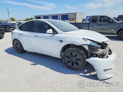Czwarte zdjęcie samochodu z boku: 2025 TESLA MODEL Y VIN:7SAYGDED8SA336694 - miniatura