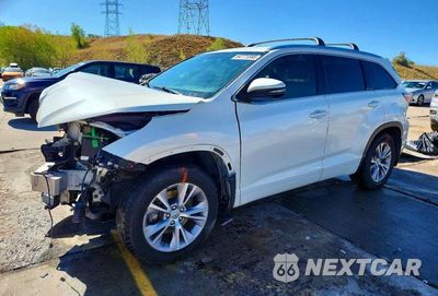 2015 TOYOTA HIGHLANDER XLE 5TDJKRFH2FS095313 - główne zdjęcie licytacji z USA - miniatura