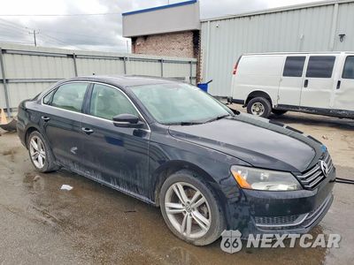 Czwarte zdjęcie samochodu z boku: 2014 VOLKSWAGEN PASSAT SE VIN:1VWBS7A35EC037276 - miniatura