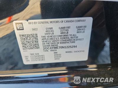 Zdjęcie 12 z 12 samochodu: 2022 CHEVROLET SILVERADO K2500 CUSTOM VIN:2GC4YME70N1225294 - miniatura