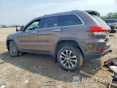 Drugie zdjęcie samochodu z przodu: 2018 JEEP GRAND CHEROKEE LIMITED VIN:1C4RJFBG8JC288612 - miniatura
