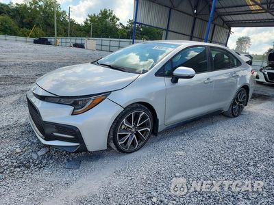 2022 TOYOTA COROLLA SE 5YFS4MCEXNP131283 - główne zdjęcie licytacji z USA - miniatura