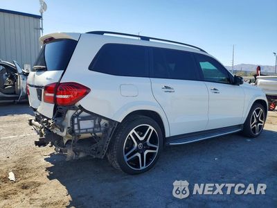 Trzecie zdjęcie samochodu z tyłu: 2017 MERCEDES-BENZ GLS 550 4MATIC VIN:4JGDF7DE3HA948845 - miniatura