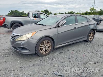 2014 HYUNDAI SONATA GLS 5NPEB4AC3EH840672 - główne zdjęcie licytacji z USA - miniatura