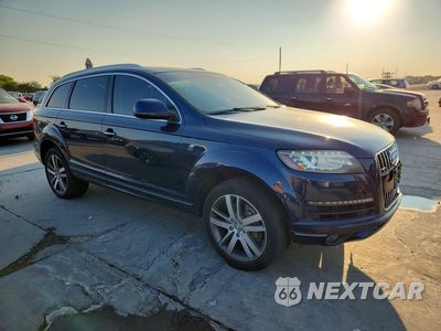 Czwarte zdjęcie samochodu z boku: 2013 AUDI Q7 PREMIUM PLUS VIN:WA1LGAFE5DD015085 - miniatura