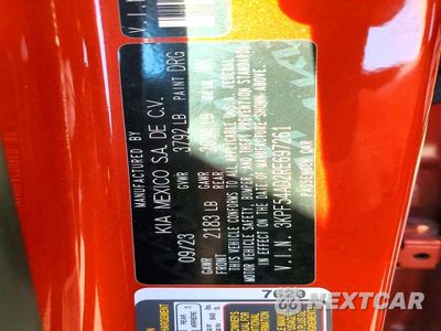 Zdjęcie 13 z 13 samochodu: 2024 KIA FORTE GT LINE VIN:3KPF54AD2RE697261 - miniatura